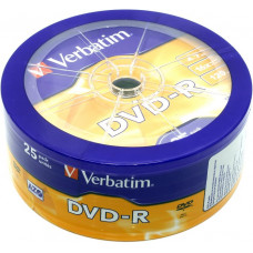 DVD-R Disc Verbatim  4.7Gb 16x уп. 25 шт 43730