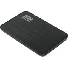 AgeStar 3UB2A8(J)-6G Black(Внешний бокс для 2.5" SATA HDD, USB3.0)