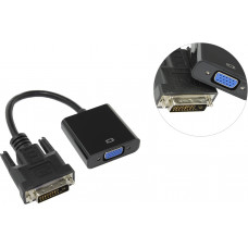 Cablexpert A-DVID-VGAF-01 Кабель-переходник DVI (25M)-- VGA (15F)