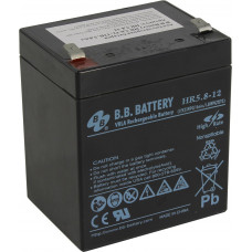 Аккумулятор B.B. Battery HR5.8-12 (12V, 5.8Ah) для UPS