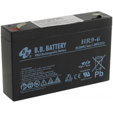 Аккумулятор B.B. Battery HR9-6 (6V, 9Ah) для UPS
