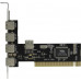 ExeGate EXE-352 (OEM) PCI, USB2.0, 4 port-ext, 1 port-int EX281227RUS