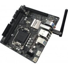 ASRock H410M-ITX/AC (RTL) LGA1200 H410 PCI-E HDMI+DP GbLAN SATA Mini-ITX 2DDR4