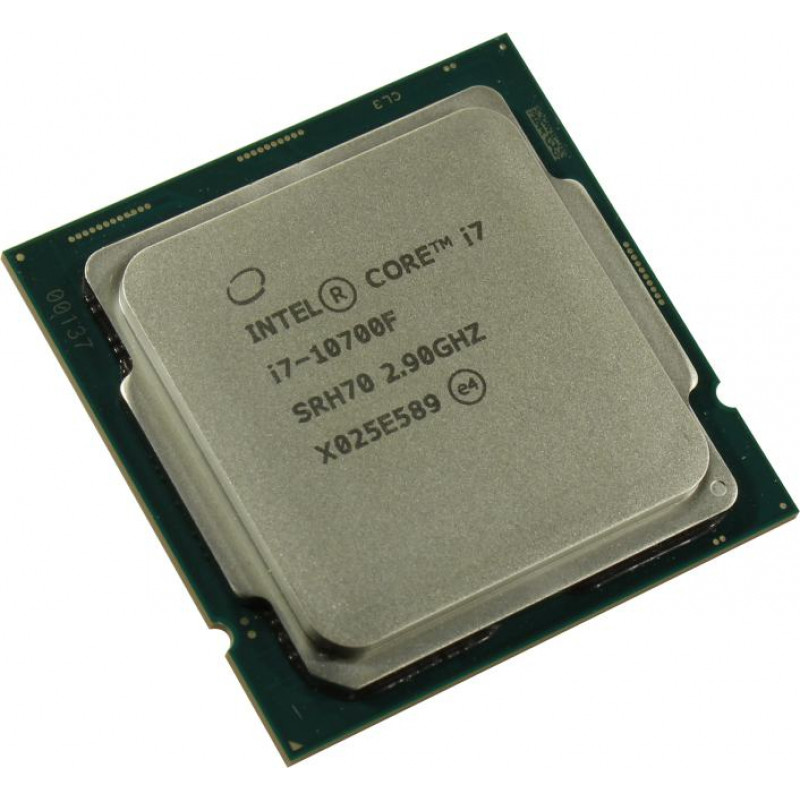 CPU Intel Core i7-10700F 2.9 GHz/8core/2+16Mb/65W/8 GT/s LGA1200
