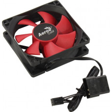 Aerocool Force 8 Red (3пин, 80x80x25мм, 28.3дБ, 1500 об/мин)