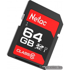 Netac NT02P600STN-064G-R SDXC Memory Card 64Gb UHS-I U1